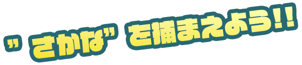 魚を捕まえよう!